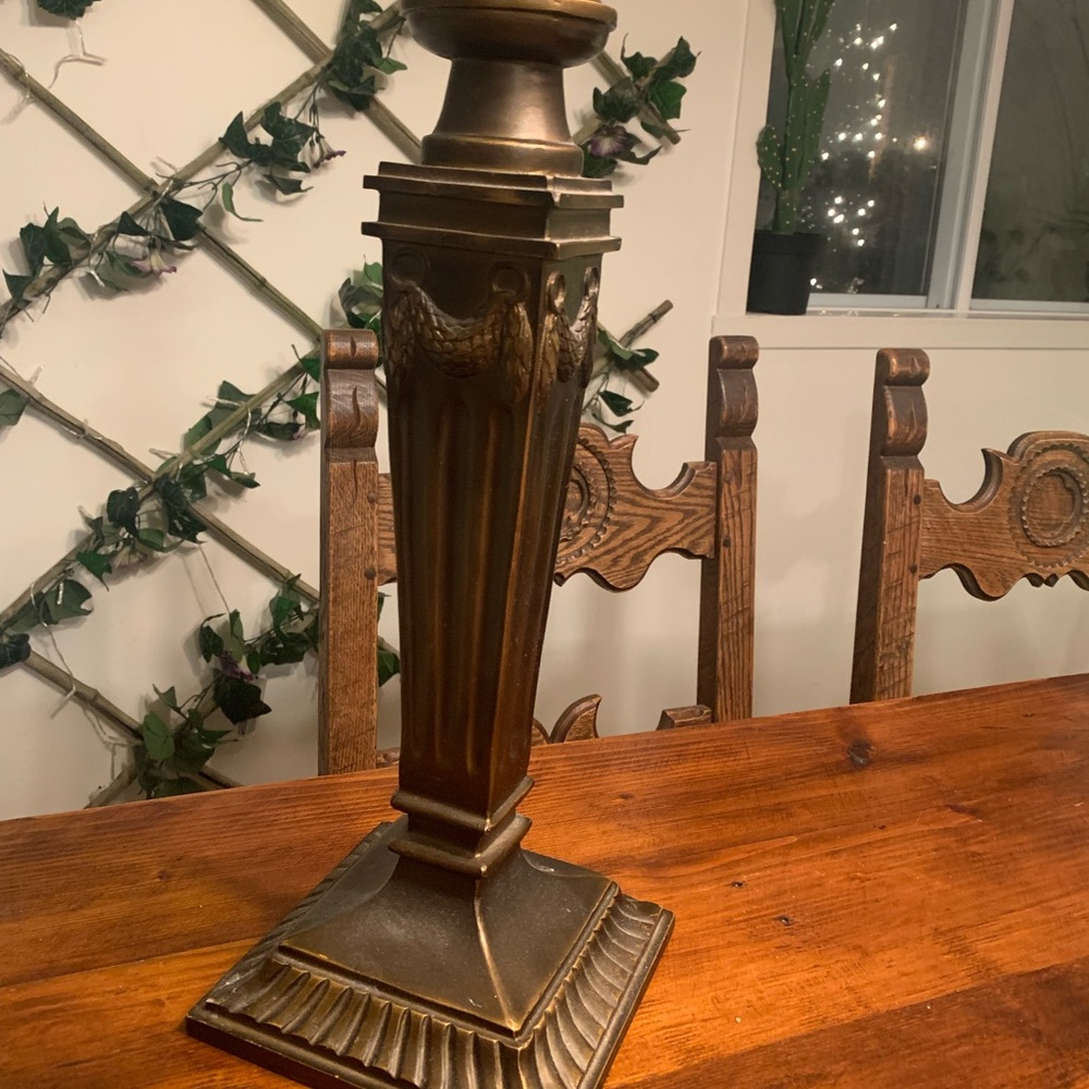 Very large candle holder Vintage 🕯️